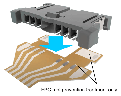 Plug assembly is one reflow soldering process Plug assembly is one reflow soldering process