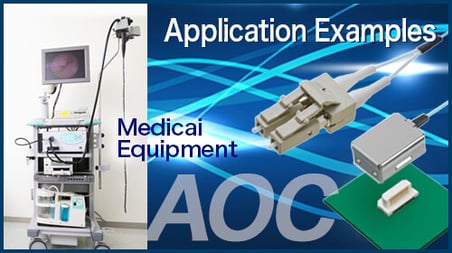 Active Optical Connectors for Medical Equipment (Application Examples)